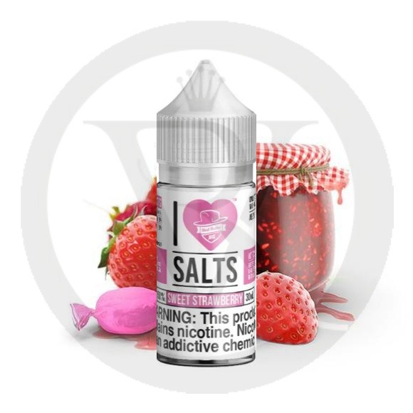 MAD HATTER I LOVE SALTS SWEET STRAWBERRY