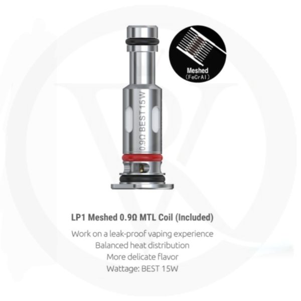 Smok LP1 Replacement Coils- LP1 Meshed 0.9ohm MTL Coil