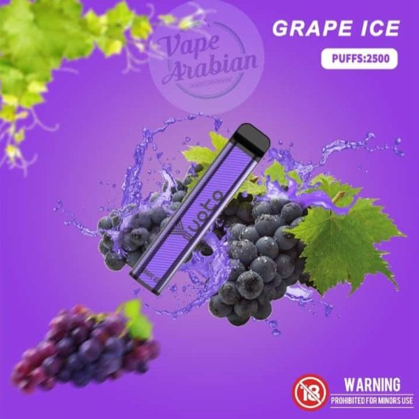 Yuoto Disposable XXL Vape - Grape Ice