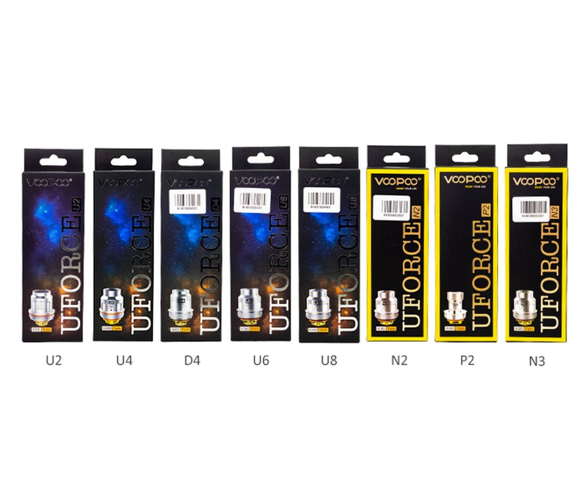 Voopoo Uforce Replacement Coils (5 Pack)