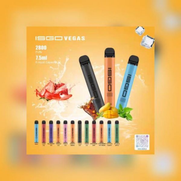 Isgo vegas disposable 2800 puffs