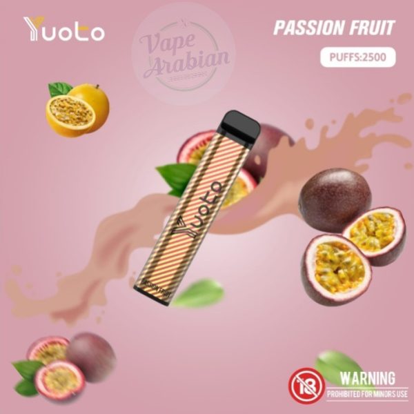 Yuoto Disposable XXL Vape - Passion Fruit