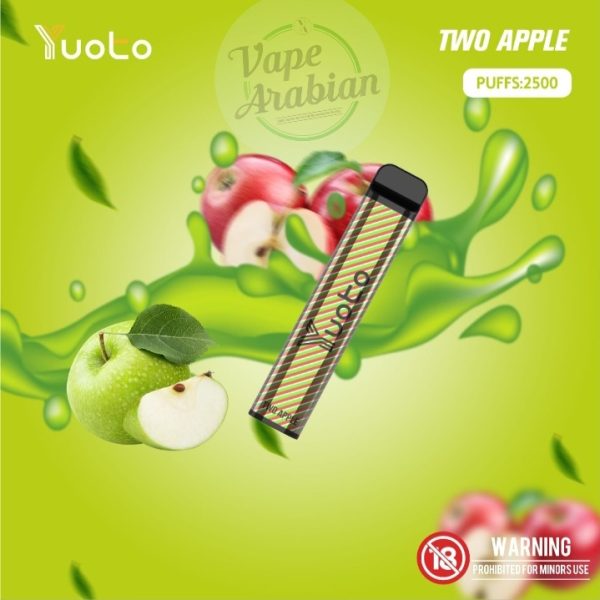 Yuoto Disposable XXL Vape - Two Apple