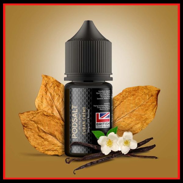 Pod Salt Cuban Creme 30ml