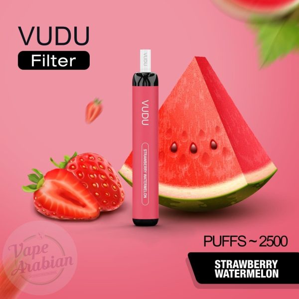 VUDU Filter 2500 Puffs Disposable Vape- Strawberry Watermelon