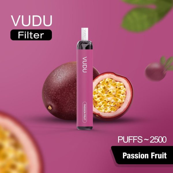 VUDU Filter 2500 Puffs Passion Fruit
