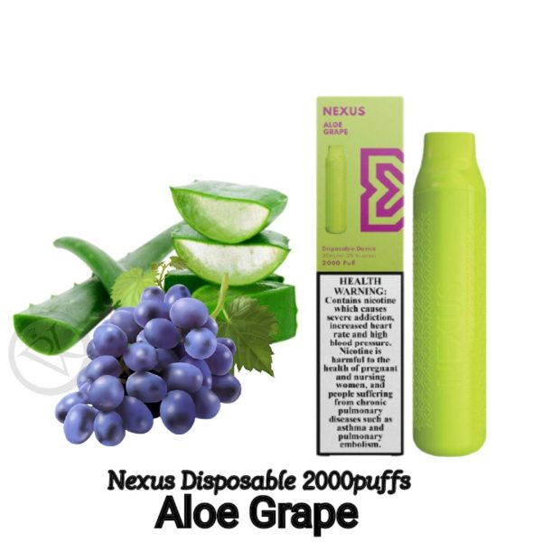 Nexus Disposable Vape aloe Grape