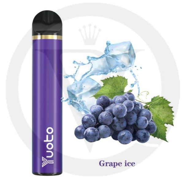 Yuoto Disposable 1500 Puffs- Grape Ice