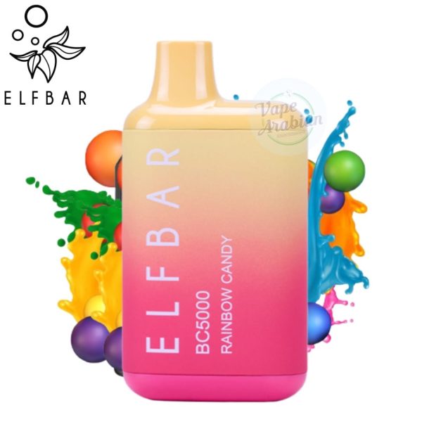 ELF Bar 5000Puffs Disposable Vape- Rainbow Candy