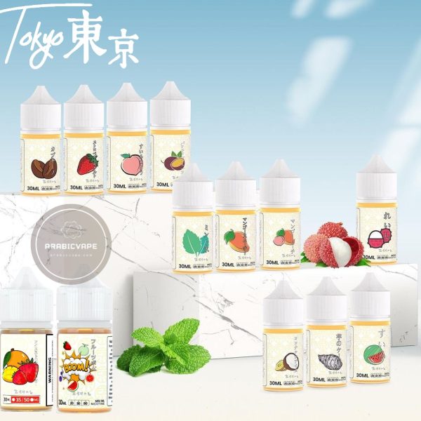 Tokyo Salt Nic E liquid 30ml