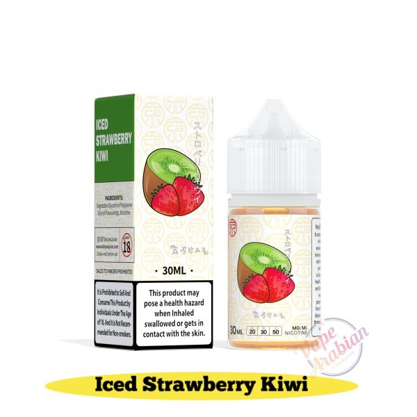 Tokyo Salt Nic E Liquid 30ml- Iced Strawberry Kiwi