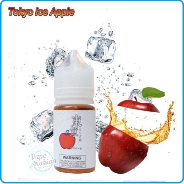 Tokyo Salt Nic E liquid 30ml- Ice Apple