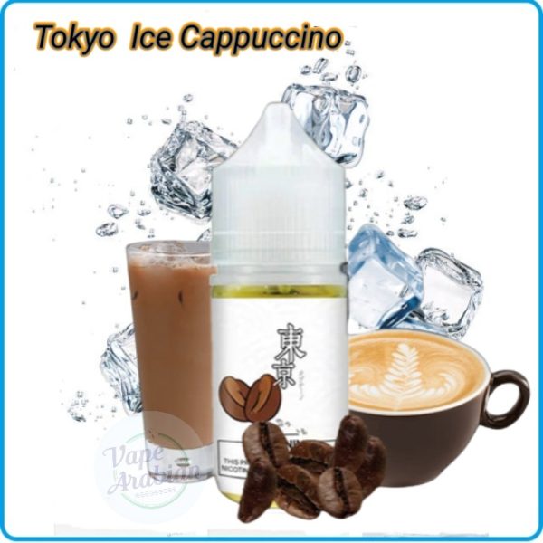 Tokyo Salt Nic E liquid 30ml- Ice Cappuccino