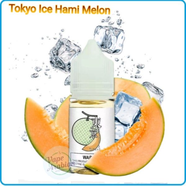 Tokyo Salt Nic E liquid 30ml- Ice Hami Melon