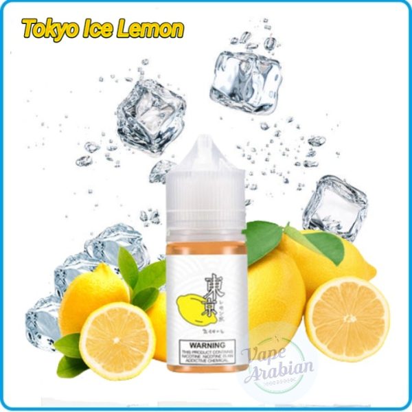 Tokyo Salt Nic E liquid 30ml- Ice Lemon