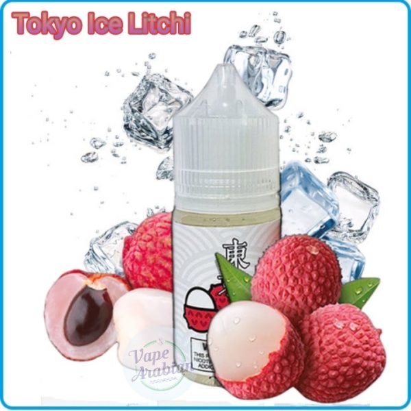 Tokyo Salt Nic E liquid 30ml- Ice Litchi