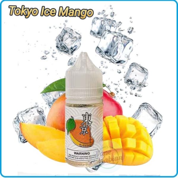 Tokyo Salt Nic E liquid 30ml- Ice Mango