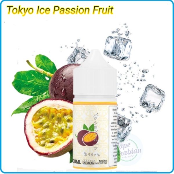 Tokyo Salt Nic E liquid 30ml- Ice Passion Fruit