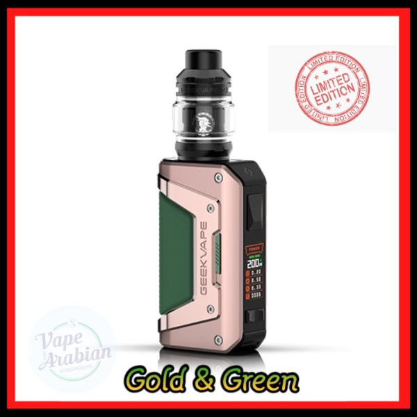 GEEKVAPE L200 AEGIS LEGEND 2- Gold & Green