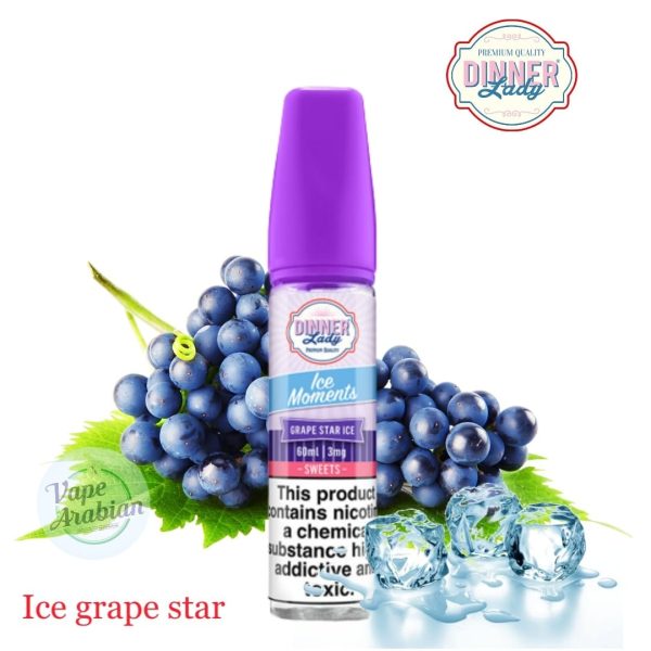 Grape Star Dinner Lady Ice Moments 60ml