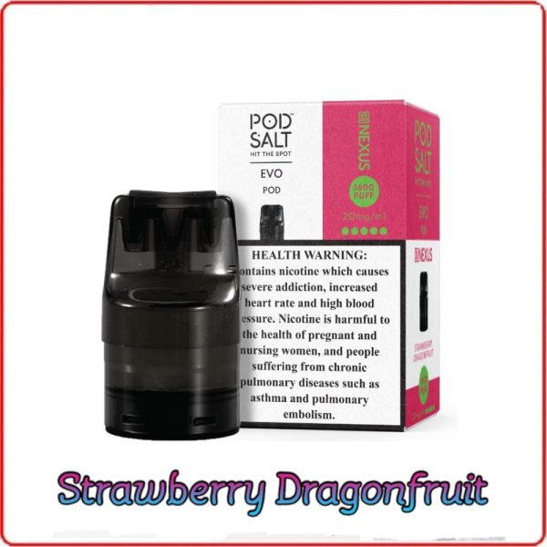 Pod Salt Evo Pods- Strawberry Dragonfruit