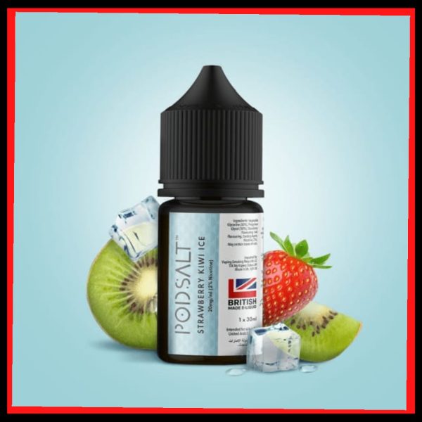 Strawberry kiwi ice by pod salt