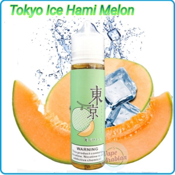 Tokyo E liquid 3mg 60ml- Ice Hami Melon