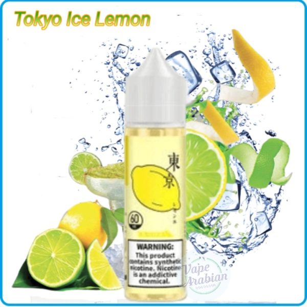 Tokyo E liquid 3mg 60ml- Ice Lemon