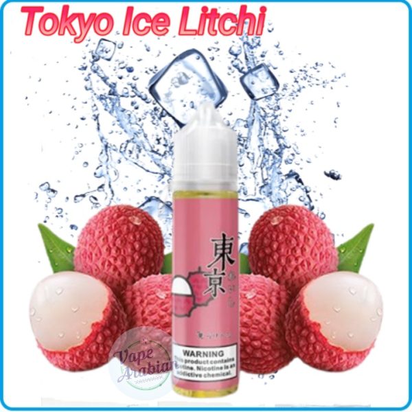 Tokyo E liquid 3mg 60ml- Ice Litchi