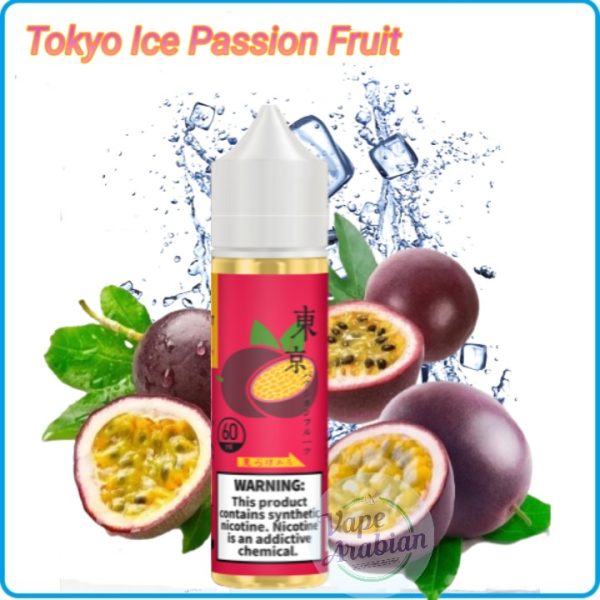 Tokyo E liquid 3mg 60ml- Ice Passion Fruit