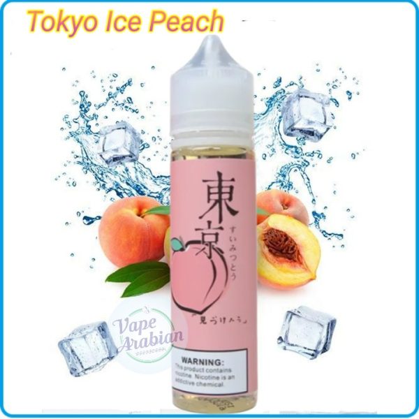 Tokyo E liquid 3mg 60ml- Ice Peach