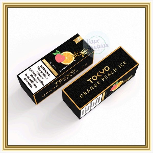 Tokyo Golden Series Salt Nic 30ml- Orange peach ice