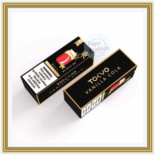 Tokyo Golden Series Salt Nic 30ml- Vanilla Cola