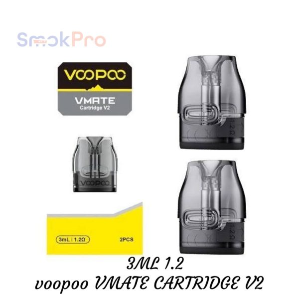 VOOPOO Vmate V2 Empty Pod Cartridge 1.2ohm