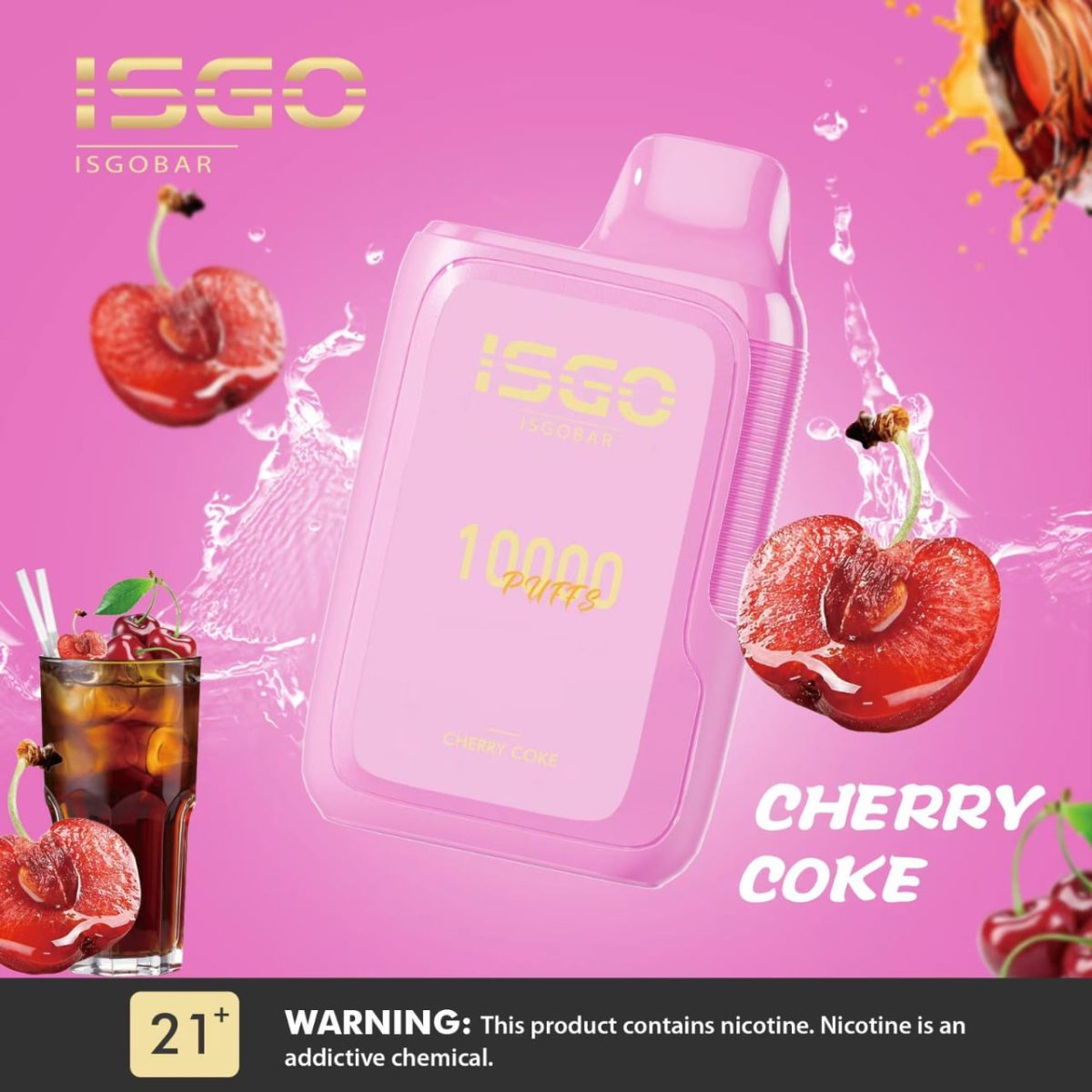 Isgo Bar 10000 Puffs Disposable Vape In Dubai