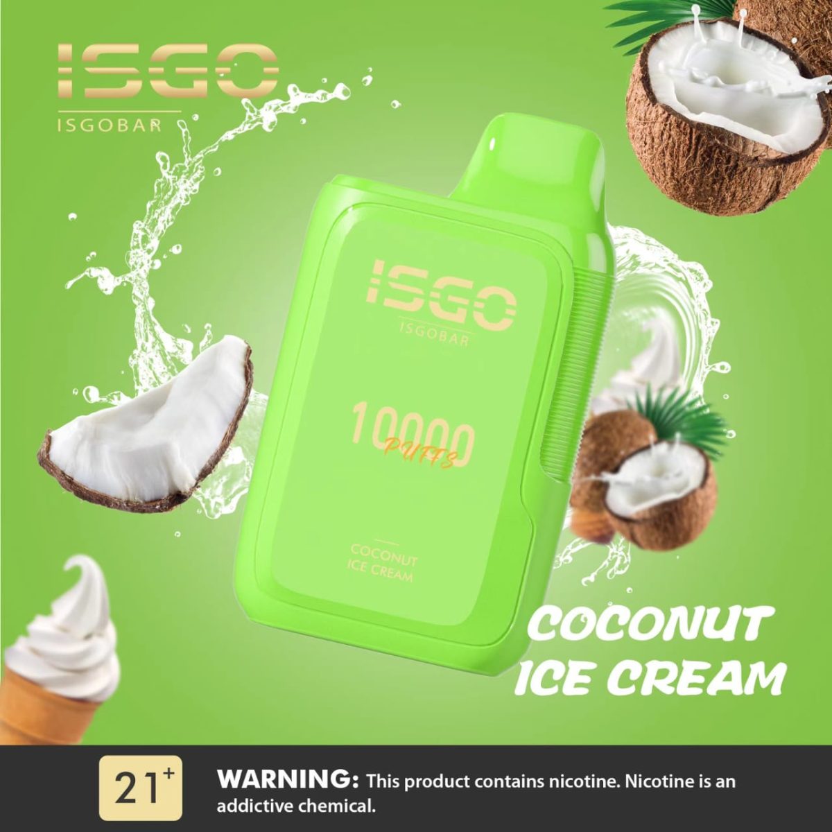 Isgo Bar 10000 Puffs Disposable Vape In Dubai