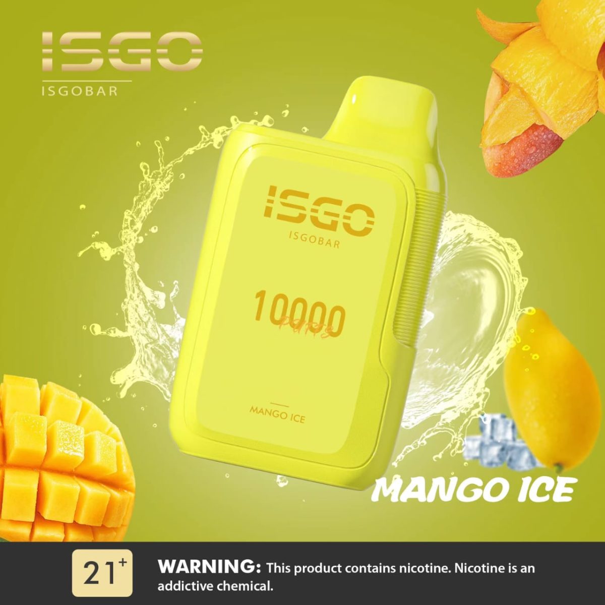 Isgo Bar 10000 Puffs Disposable Vape In Dubai