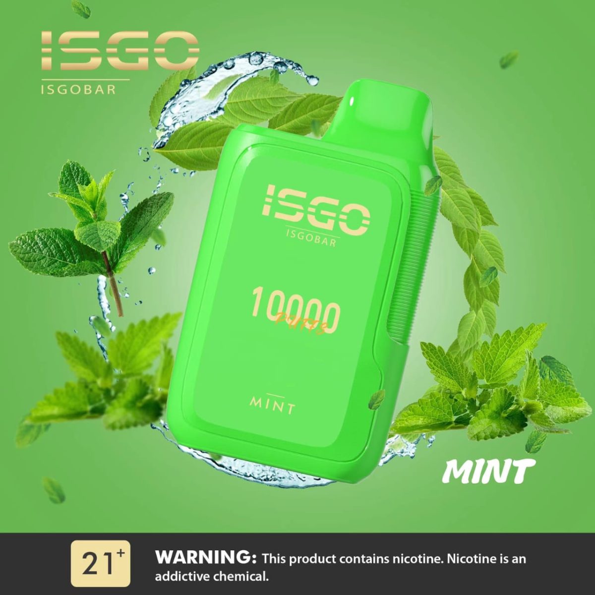 Isgo Bar 10000 Puffs Disposable Vape In Dubai