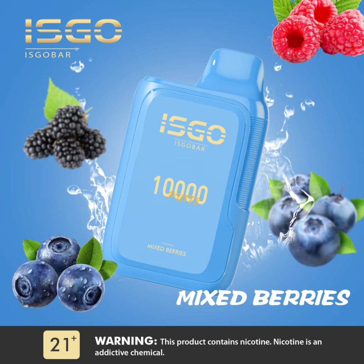 Isgo Bar 10000 Puffs Disposable Vape In Dubai