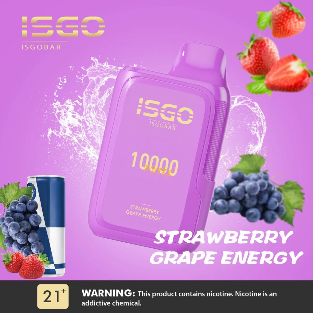 Isgo Bar 10000 Puffs Disposable Vape In Dubai