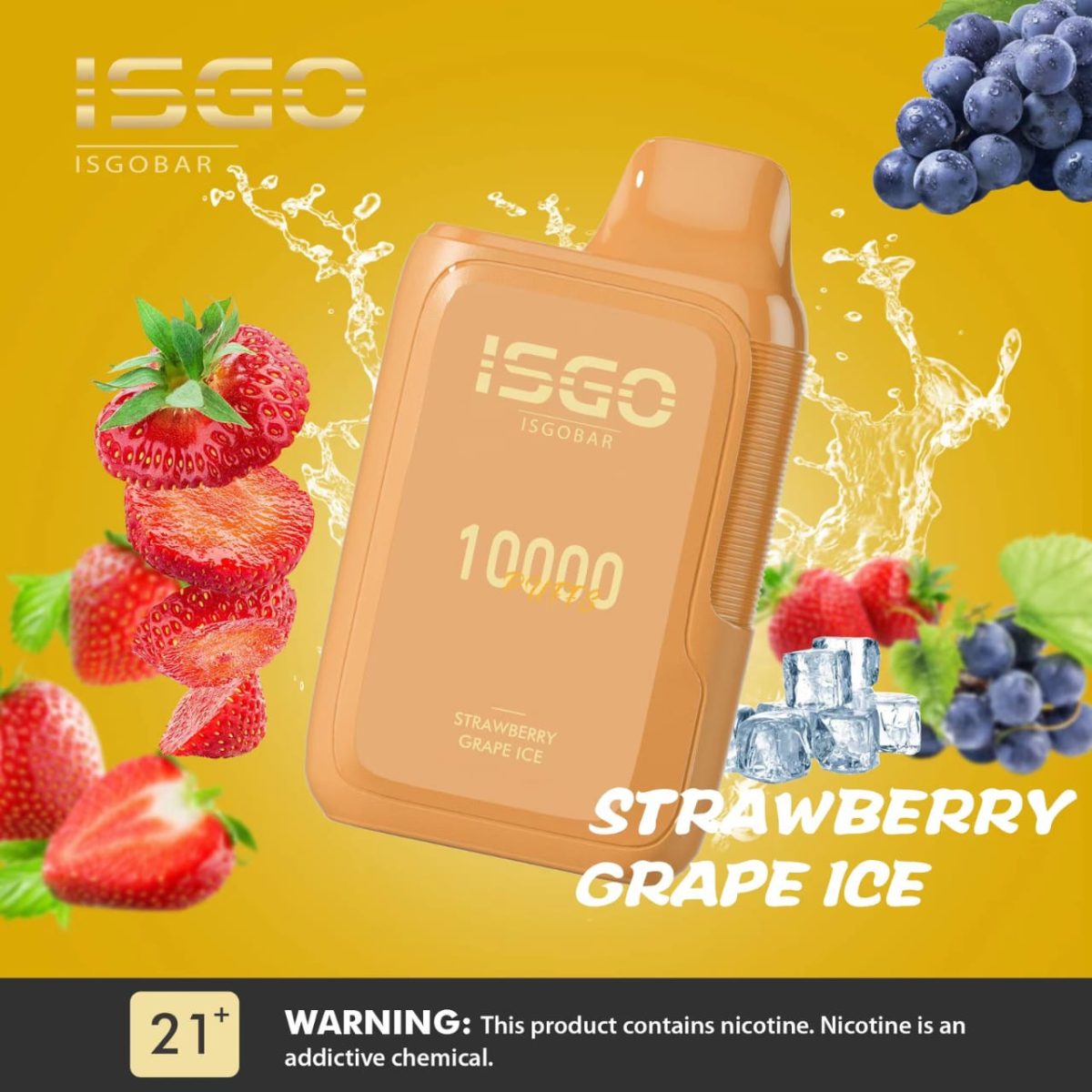 Isgo Bar 10000 Puffs Disposable Vape In Dubai