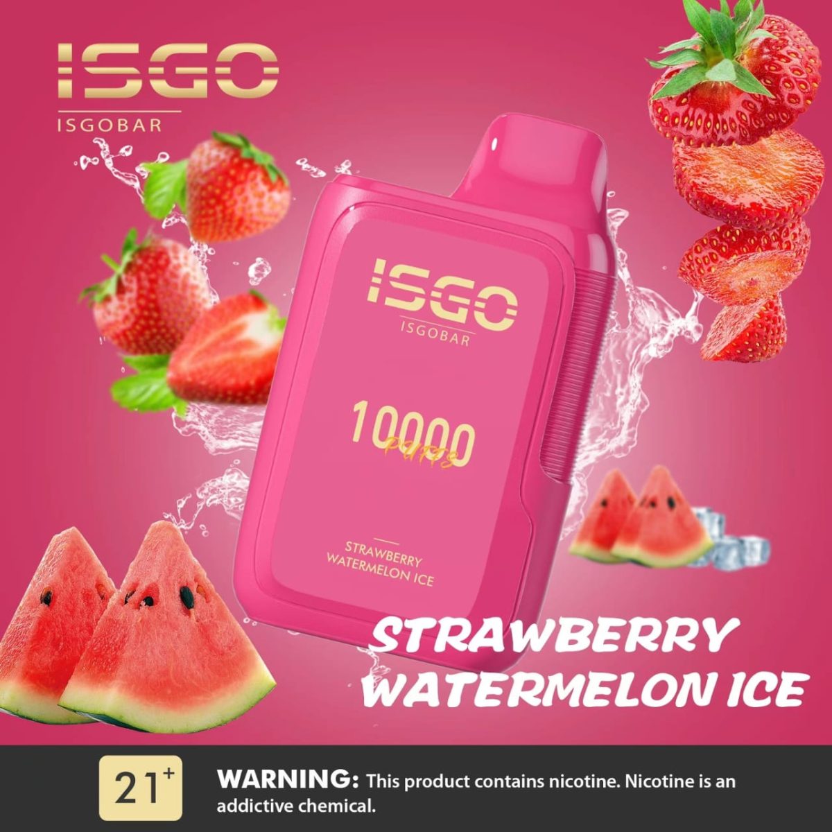 Isgo Bar 10000 Puffs Disposable Vape In Dubai