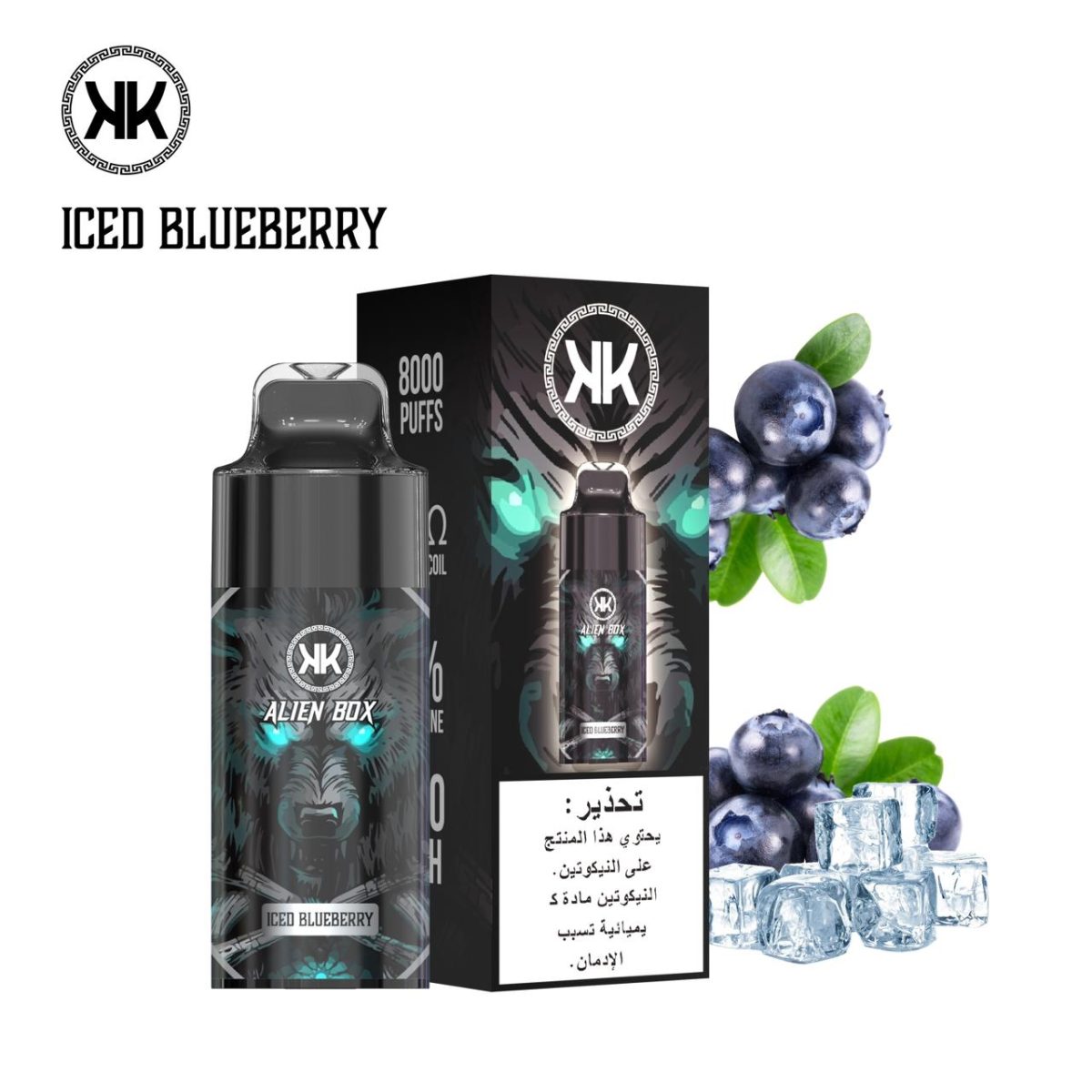 KK Alien Box 8000 Puffs Disposable In Dubai UAE