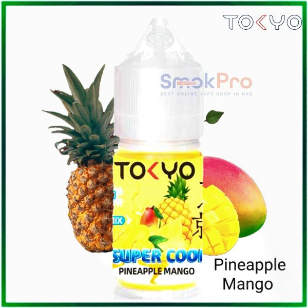 Tokyo Super Cool SaltNic 30ml- Pineapple Mango