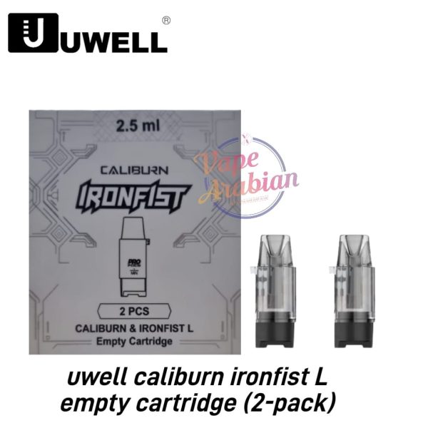 Uwell Caliburn Ironfist L Empty Cartridge 2.5ml