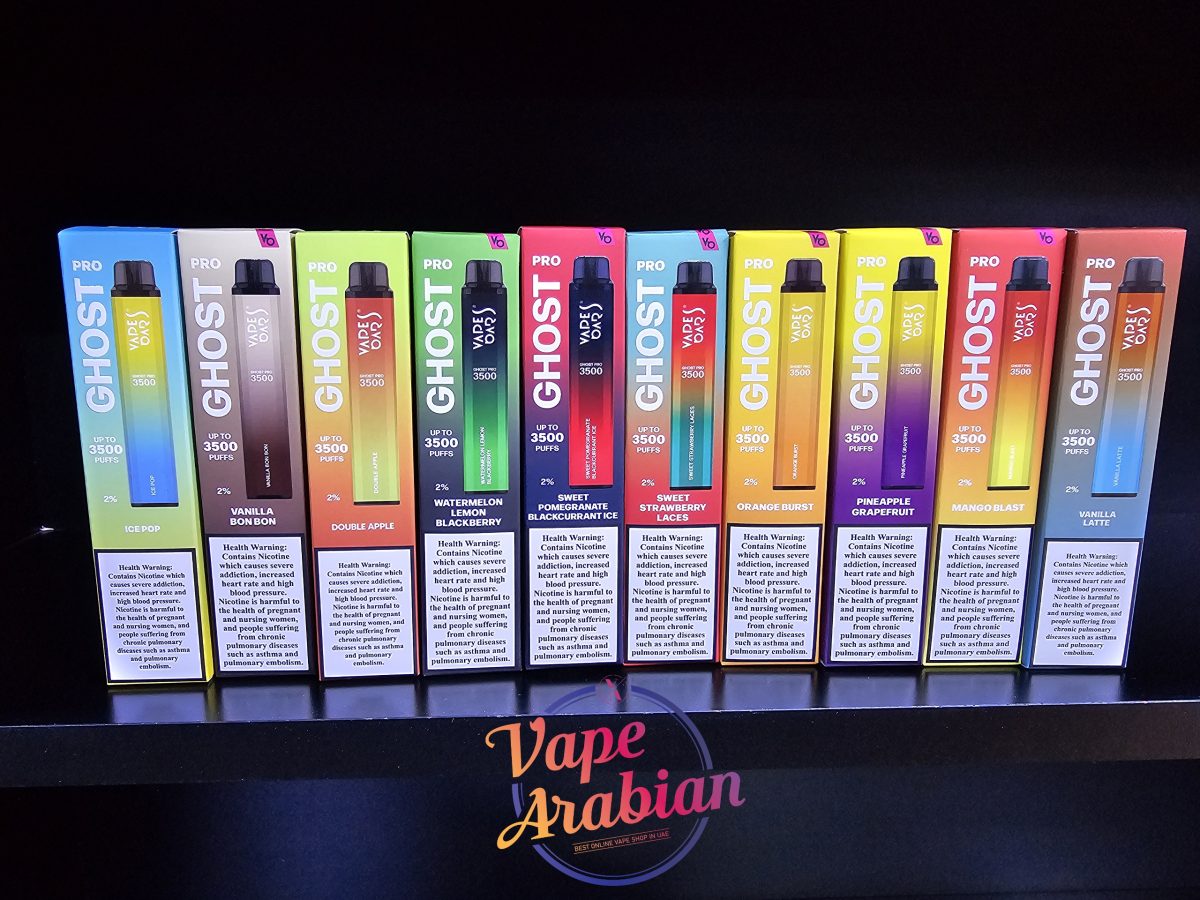 Vapes Bar Ghost Pro 3500 Puffs In UAE