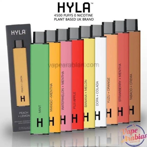 HYLA 0 Nicotine Disposable Vape
