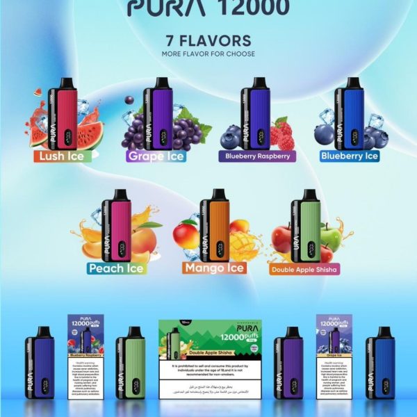 PURA 12000 Puffs Disposable Vape