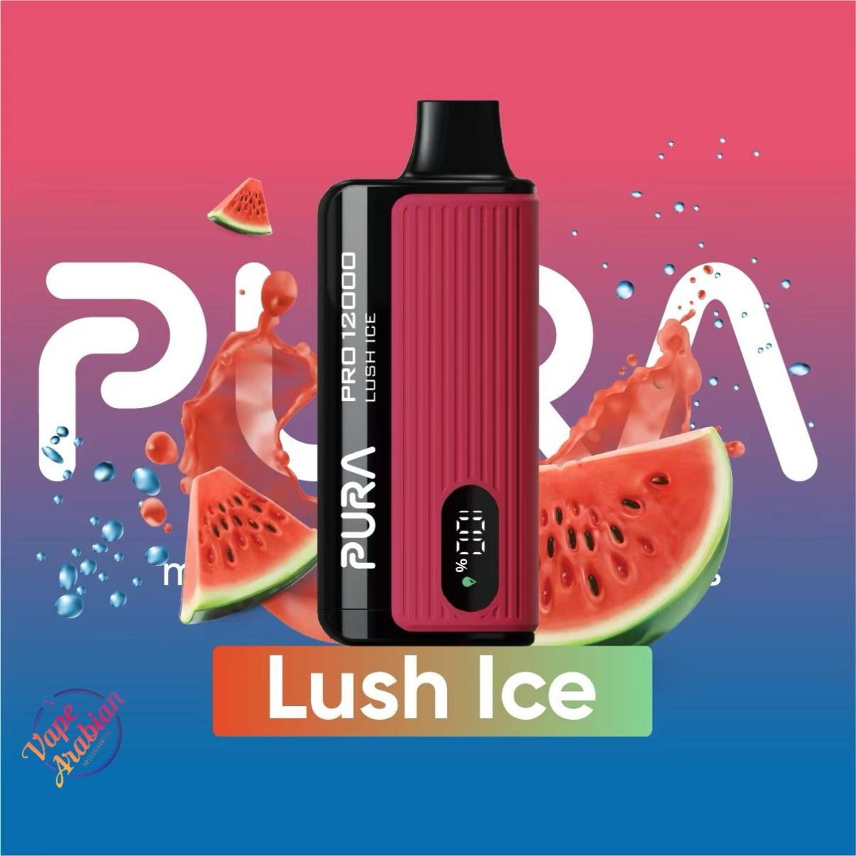 PURA 12000 Puffs Disposable Vape- Lush Ice