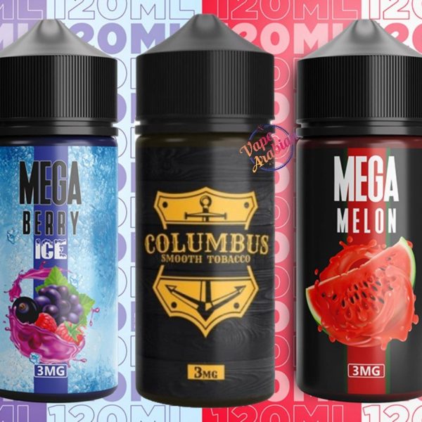 mega 120ml vape liquid